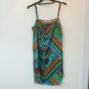 Multicolor Mara Hoffman Mini Tunic Dress